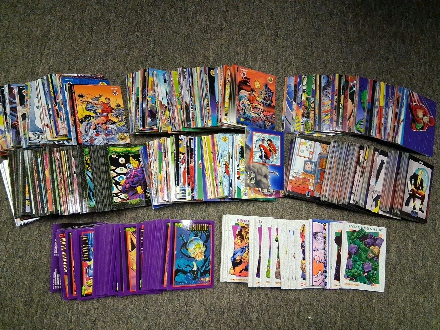 8 Complete Comic Book Card Set Lot Valiant Era I II 1-260 Plasm Unity Deathmate+ 8 Complete Comic Book Card Set Lot Valiant Era I II 1-260 Plasm Unity Deathmate+