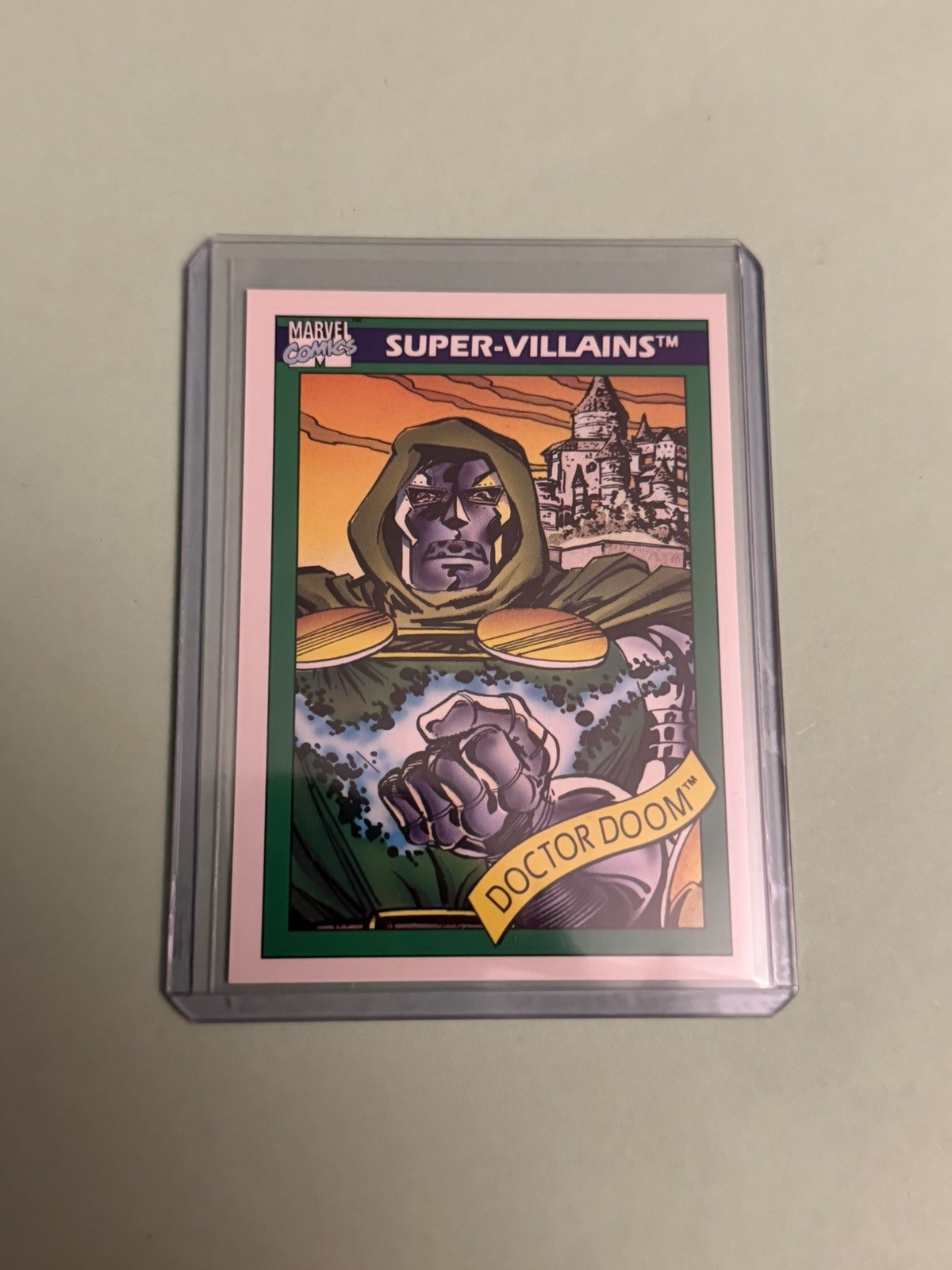 Dr. Doom 1990 Impel Marvel Comics Universe Series 1  Super Villains #60