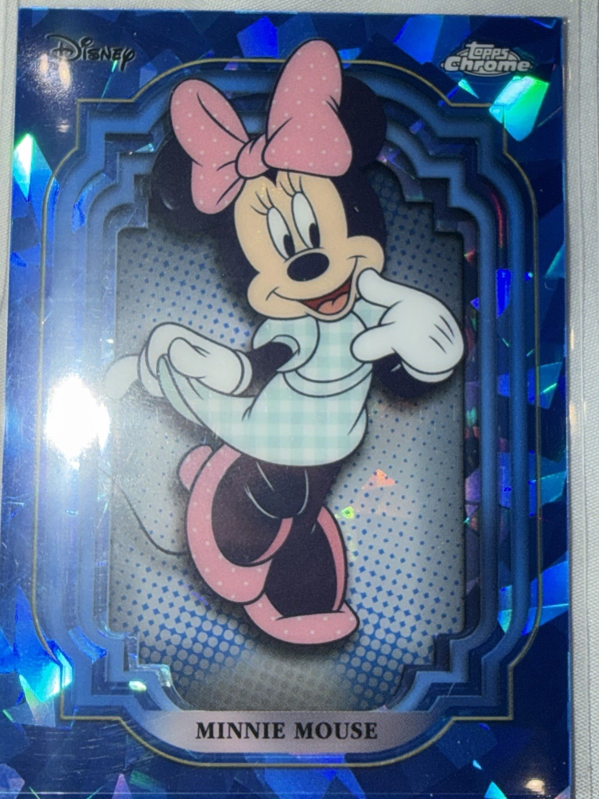 2024 Topps Chrome Disney Sapphire Minnie Mouse #2 2024 Topps Chrome Disney Sapphire Minnie Mouse #2