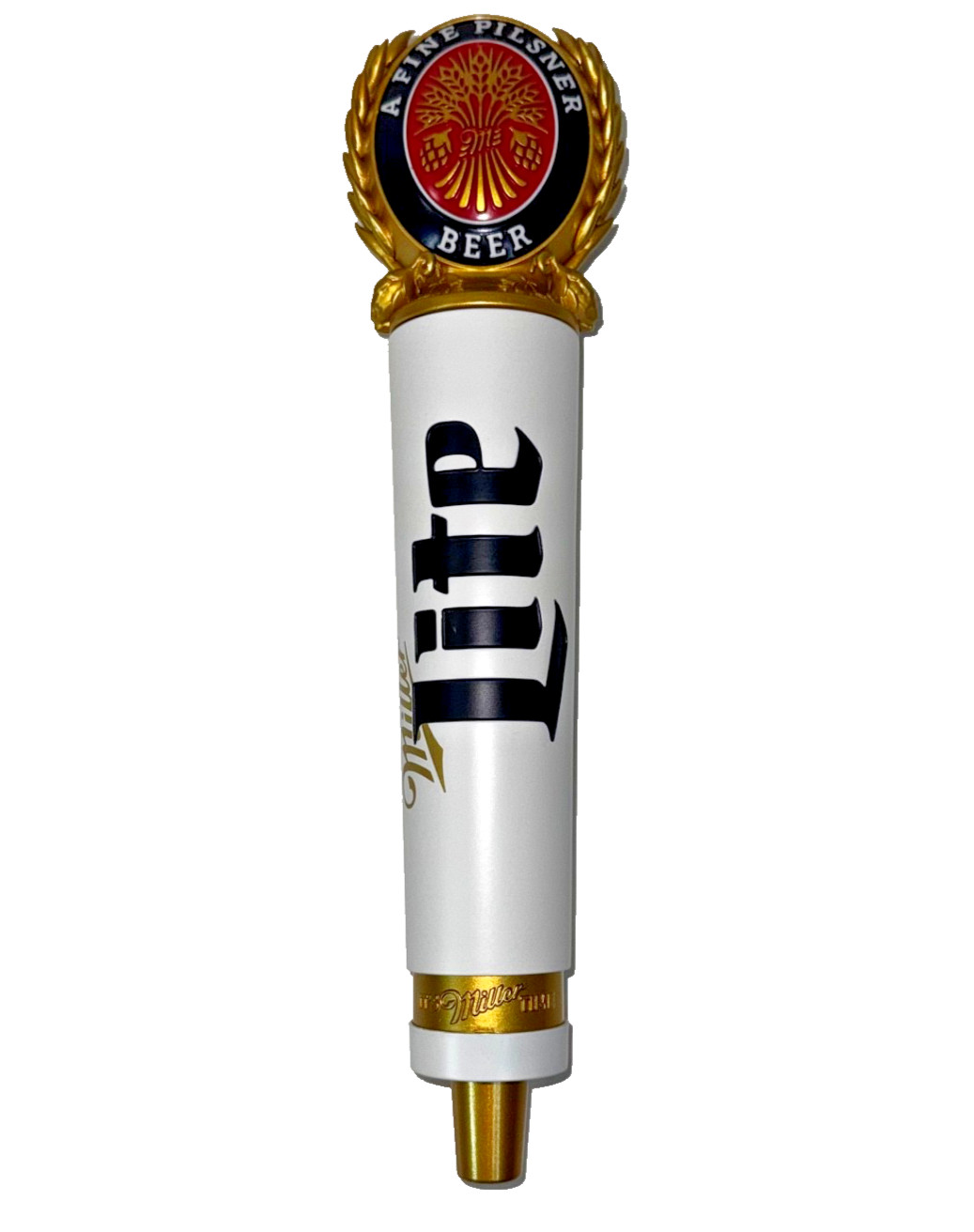 Miller Lite Beer Tap Handle Promo 30787 A Fine Pilsner New in Box 11.5in