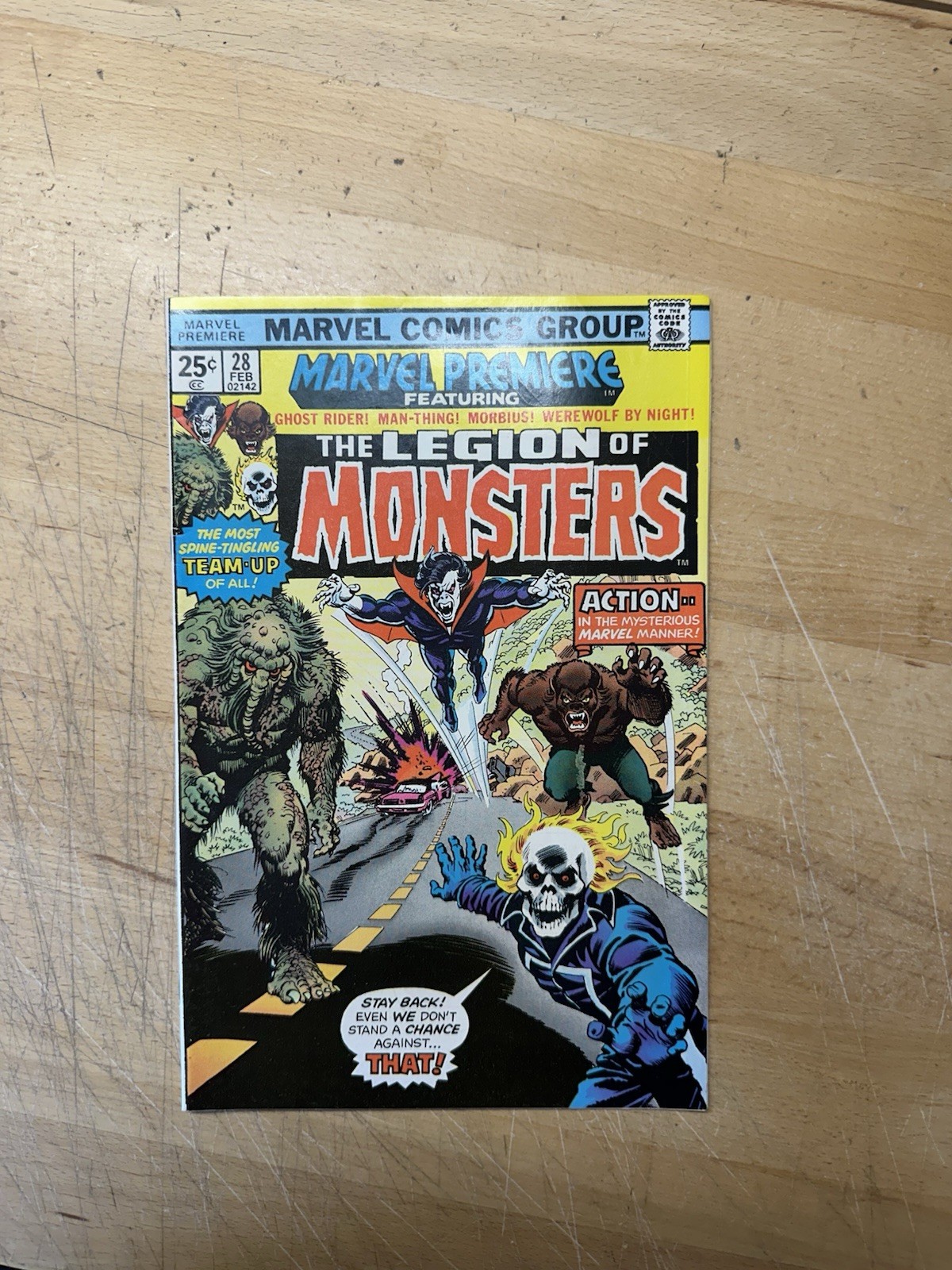 Marvel Premiere #28 Marvel 1976 1st Legion of Monsters Ghost Rider Morbius Key Marvel Premiere #28 Marvel 1976 1st Legion of Monsters Ghost Rider Morbius Key