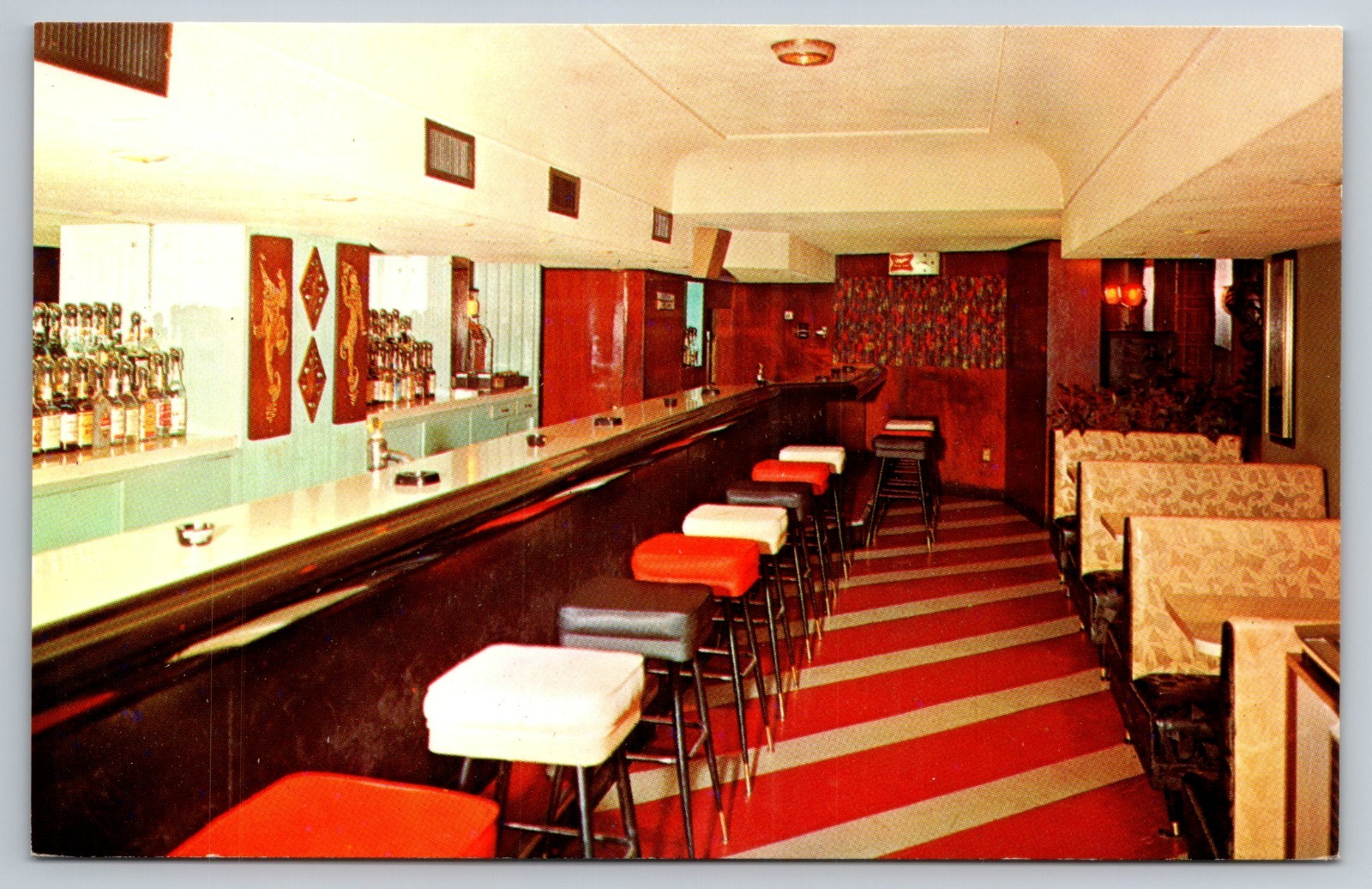 Pittsburgh PA 630 Lounge on Herron Ave Bar Vintage Postcard Penn Pittsburgh PA 630 Lounge on Herron Ave Bar Vintage Postcard Penn