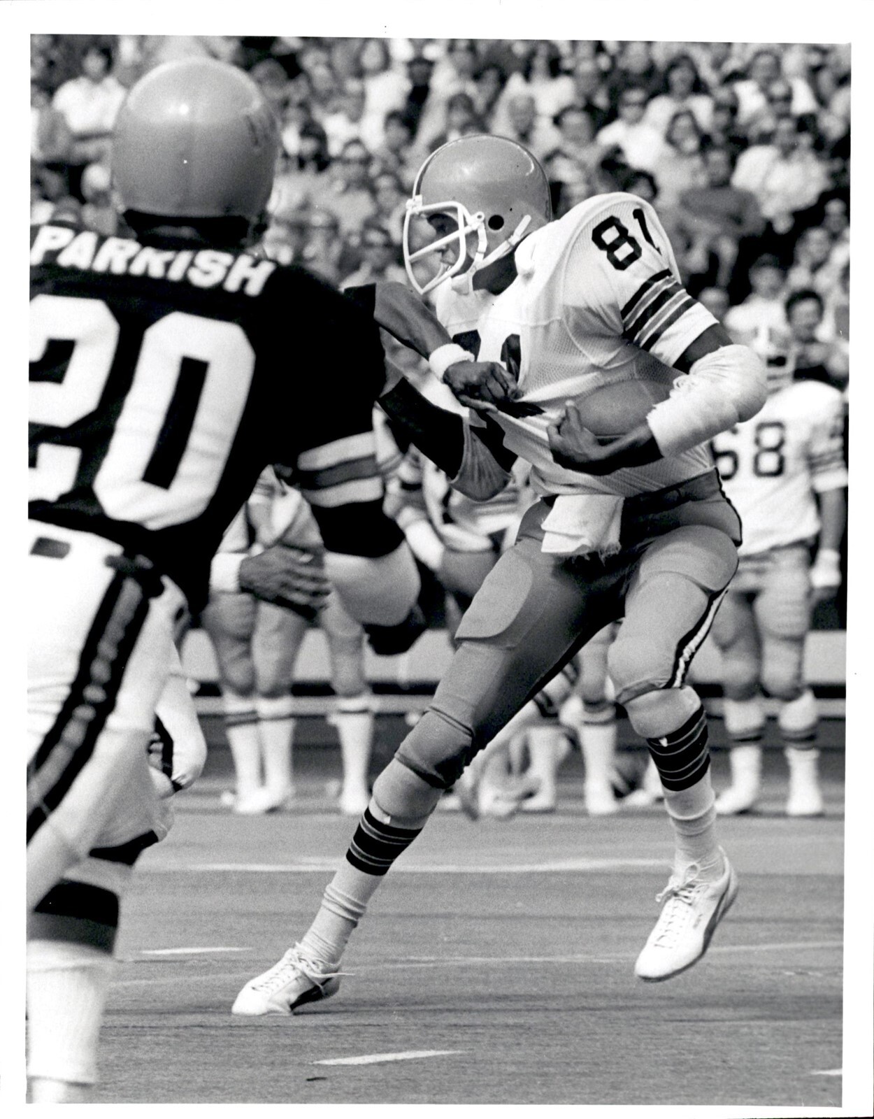 LD263 Original Clifton Boutelle Photo OSCAR ROAN CLEVELAND BROWNS TIGHT END NFL