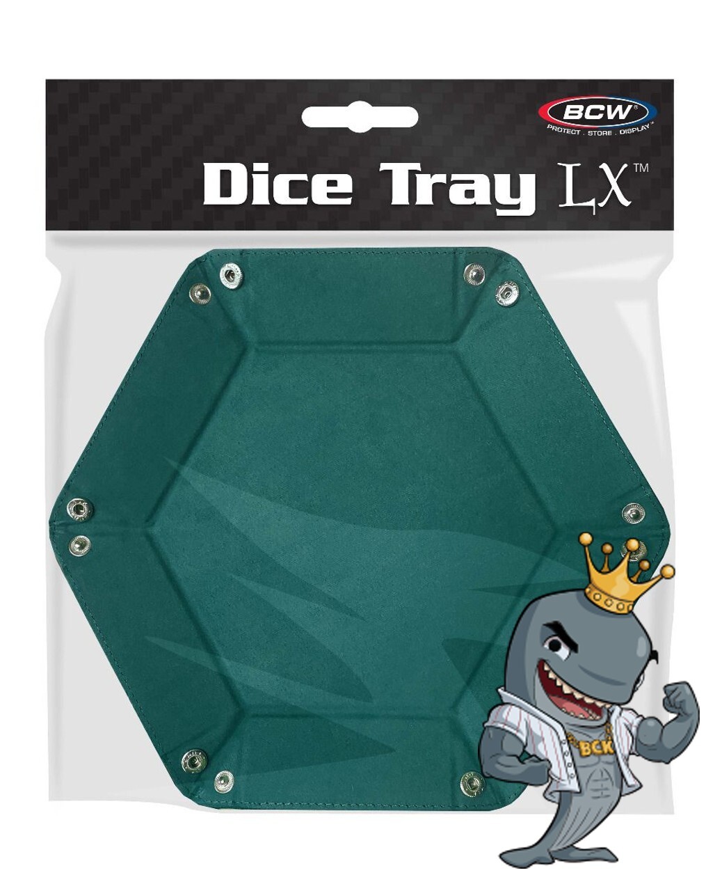 BCW Dice Tray Hexagon - Teal 
