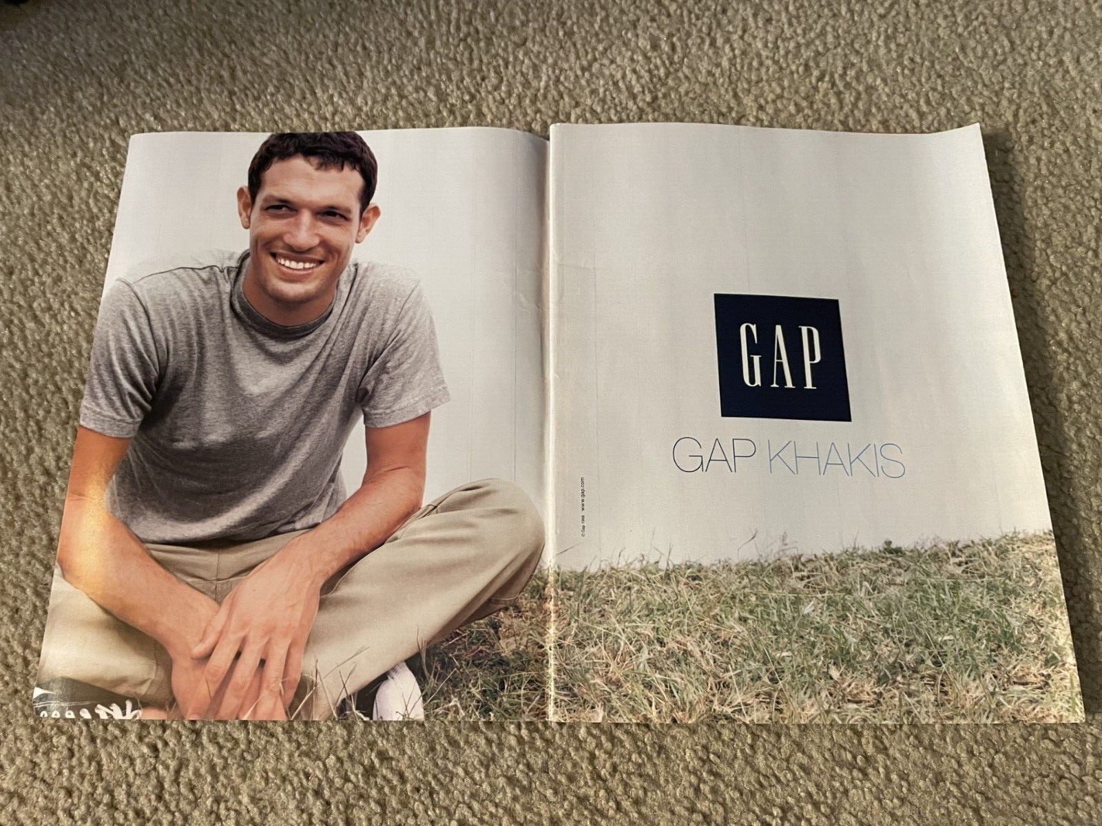 Vintage 1998 GAP KHAKIS PANTS APPAREL CLOTHING PRINT AD 1990s Vintage 1998 GAP KHAKIS PANTS APPAREL CLOTHING PRINT AD 1990s