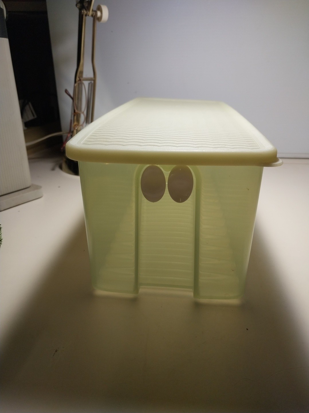 Tupperware Super Storage Container Yellow 15\