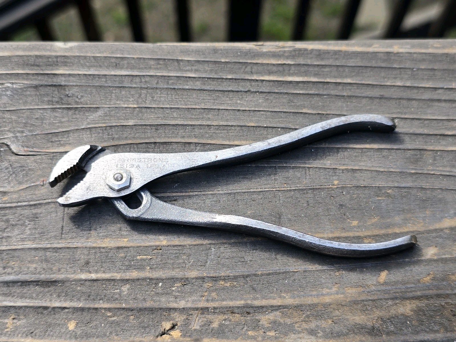 Vintage Armstrong 1519 Mini Slip Joint Ignition Pliers USA