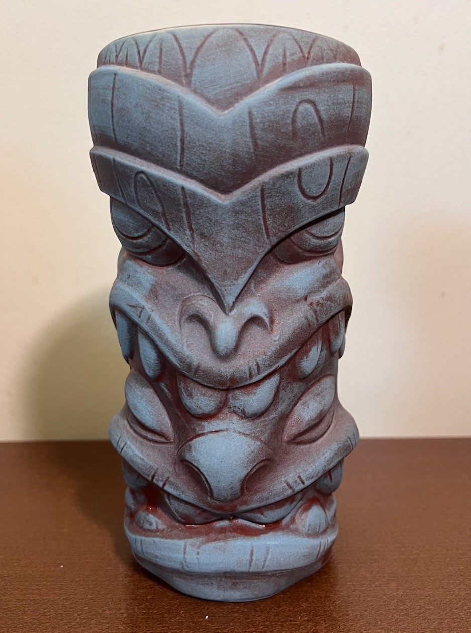 Kanuha Teal Tiki Mug By Munktiki Imports Kanuha Teal Tiki Mug By Munktiki Imports