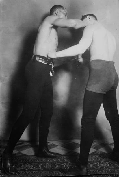 Historical Boxing - Jack Blackburn ca 1910-1915 Historic Old Photo