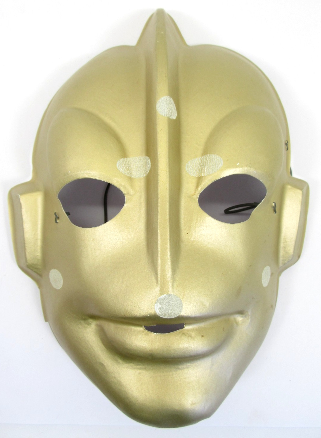 Ultraman Halloween Gold Mask Collegeville Vintage Rare Tsuburaya Made in USA Ultraman Halloween Gold Mask Collegeville Vintage Rare Tsuburaya Made in USA