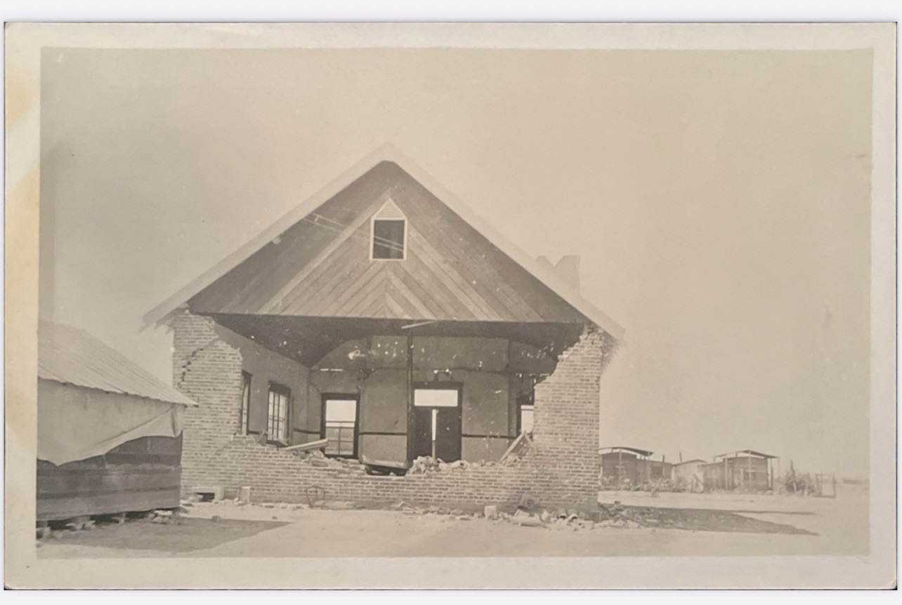 RPPC A Brick Home Unknown Location Postcard