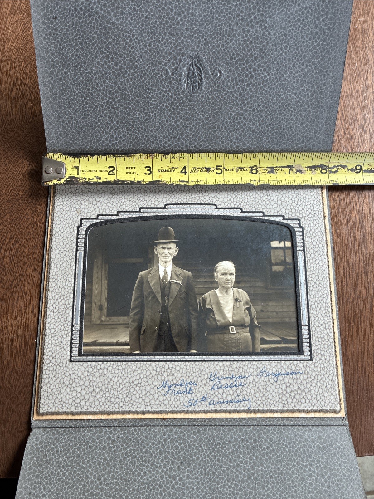 Antique Victorian Photo Family 50th Anniversary Framed c1800s-1920’s Antique Victorian Photo Family 50th Anniversary Framed c1800s-1920’s