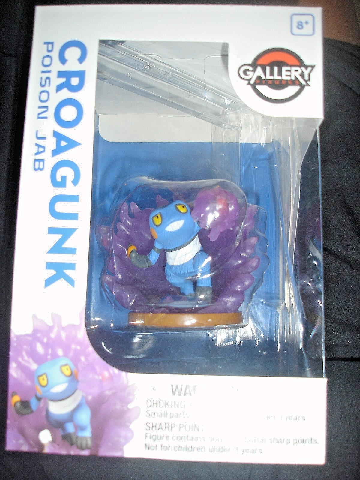 Fun Pokémon Gallery Figure Croagunk Poison Jab Pokémon Center 2018 NMIB 😃😊 Fun Pokémon Gallery Figure Croagunk Poison Jab Pokémon Center 2018 NMIB 😃😊