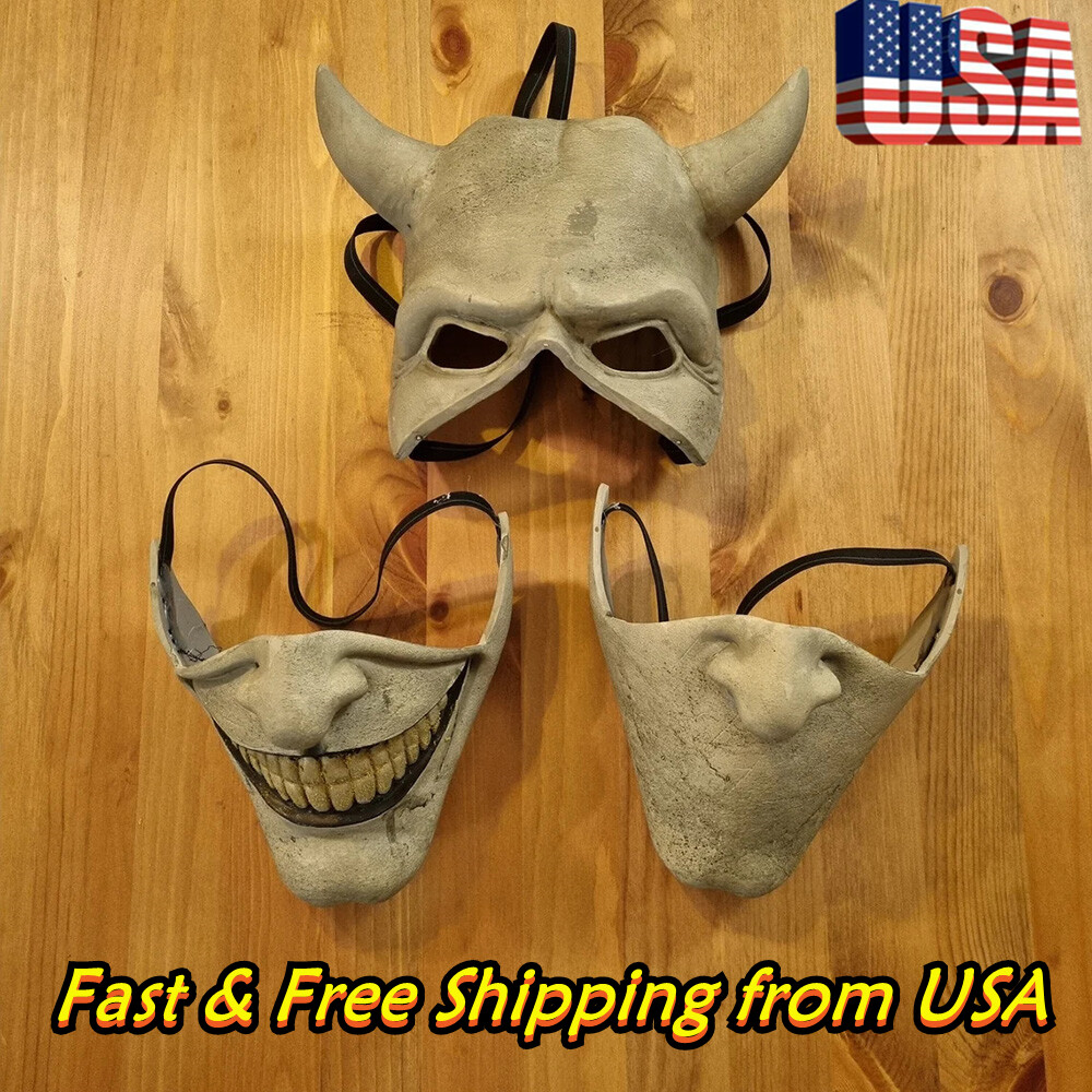 The Black Phone Costume Mask The Grabber Mask Horror Movie Halloween Cosplay 