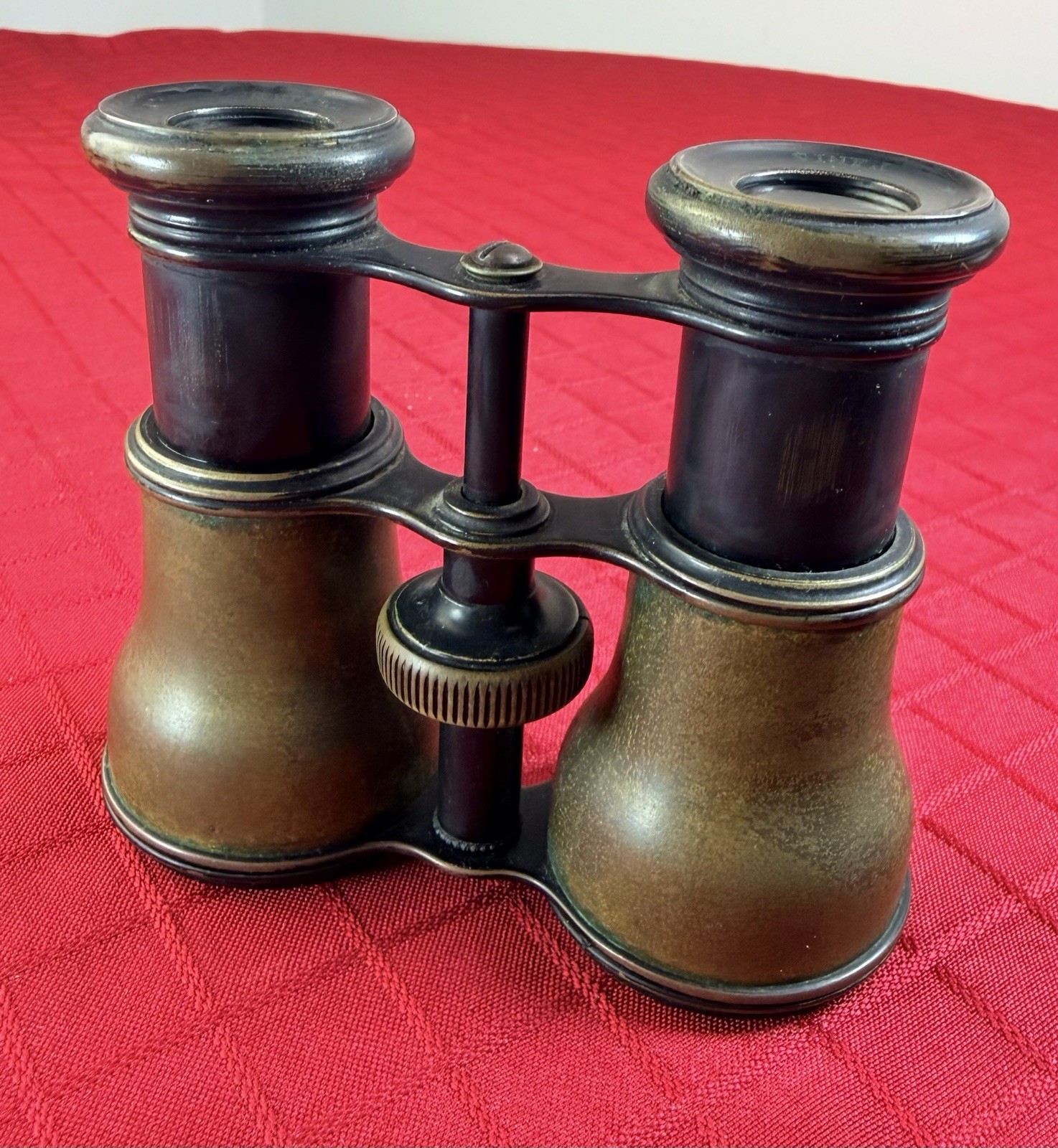 Antique French Opera Glasses L Lemaire Paris Boulanger St Paul Brass Binoculars