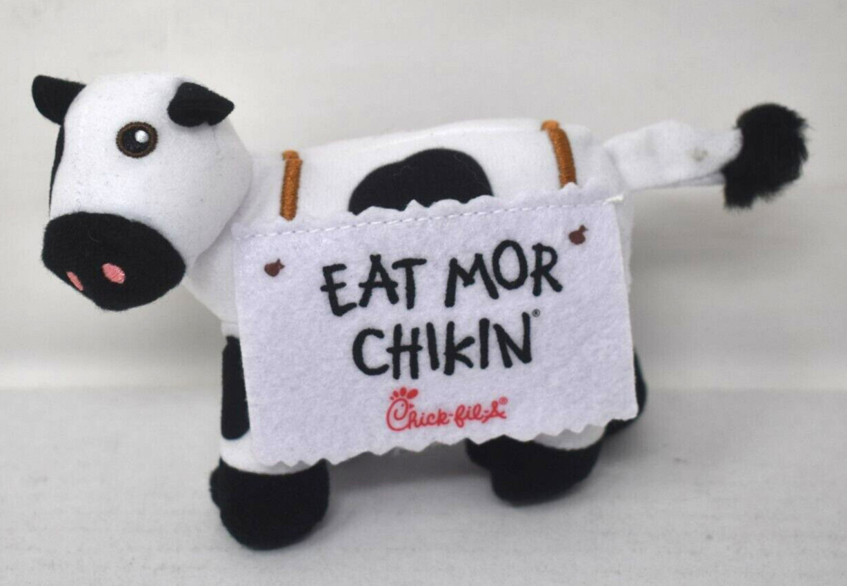 Chick-Fil-A Cow Plush Standing 6