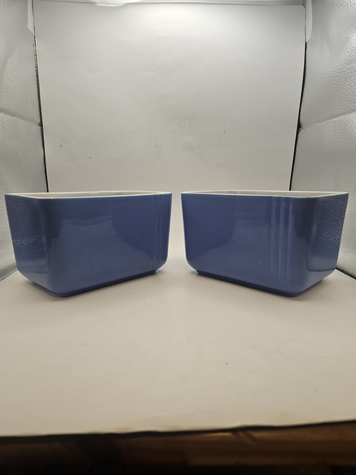 Westinghouse By Hall China Refrigerator Dish. Blue. Vintage. Westinghouse By Hall China Refrigerator Dish. Blue. Vintage.