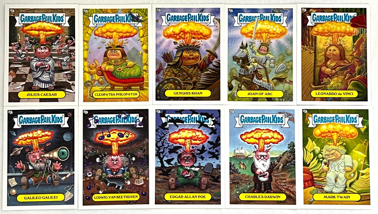 2013 Garbage Pail Kids BNS3 Brand New Series 3 ADAM BOMBING 10-Card Set GPK