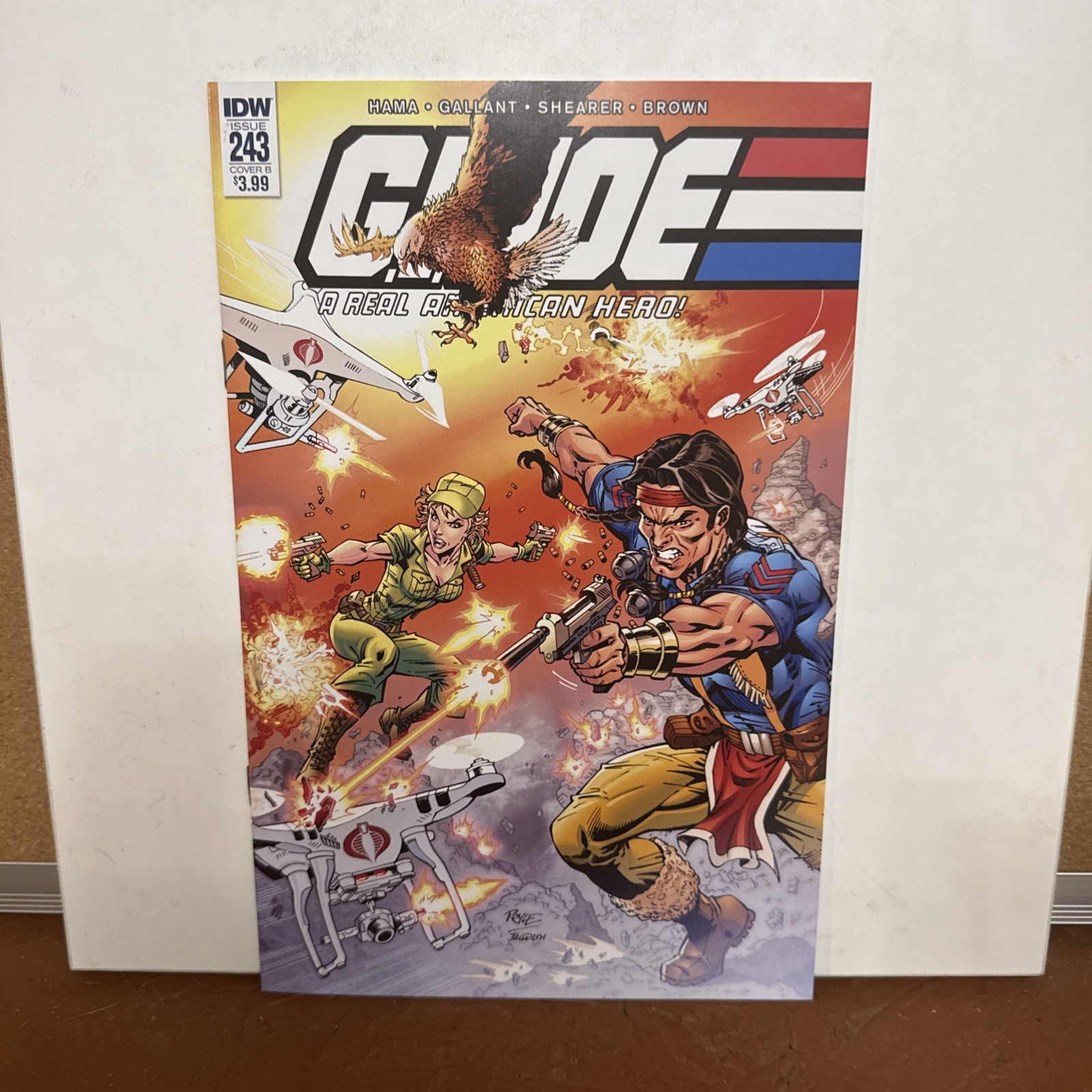 gi joe a real american hero 243 Cover B  Rare