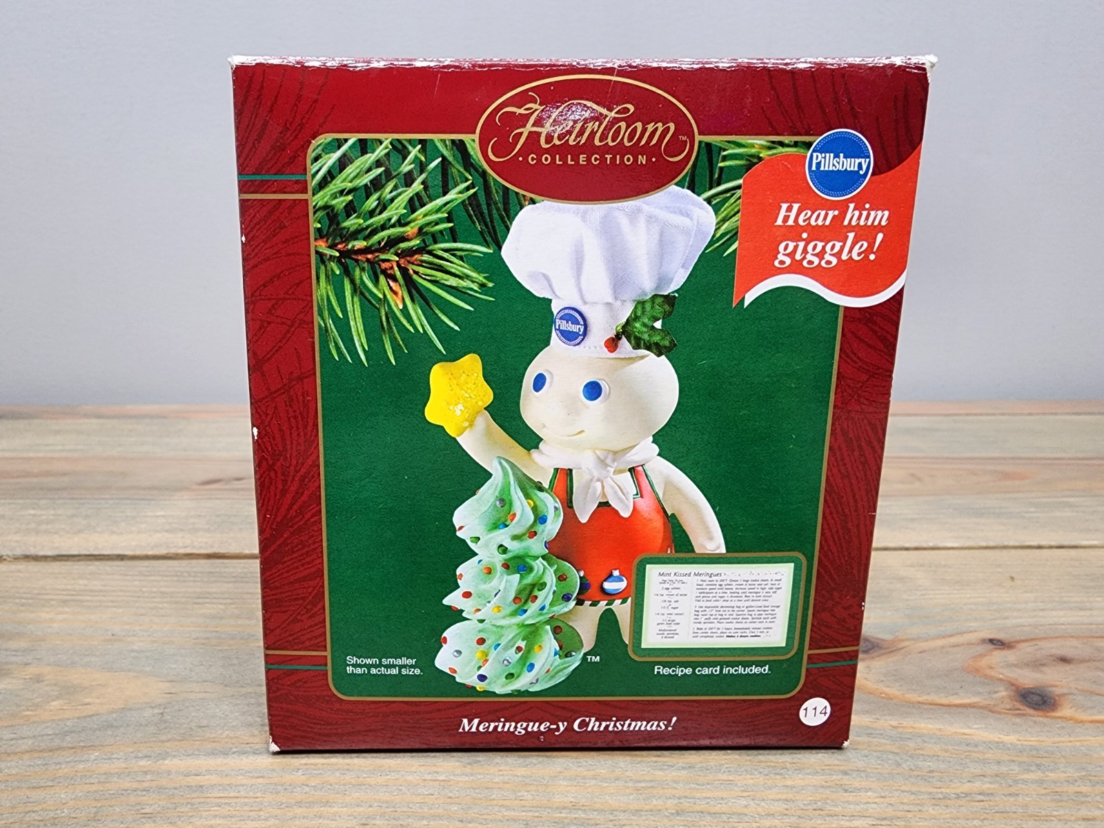 Pillsbury Doughboy Poppin\'Fresh Sound Heirloom Ornament 2003