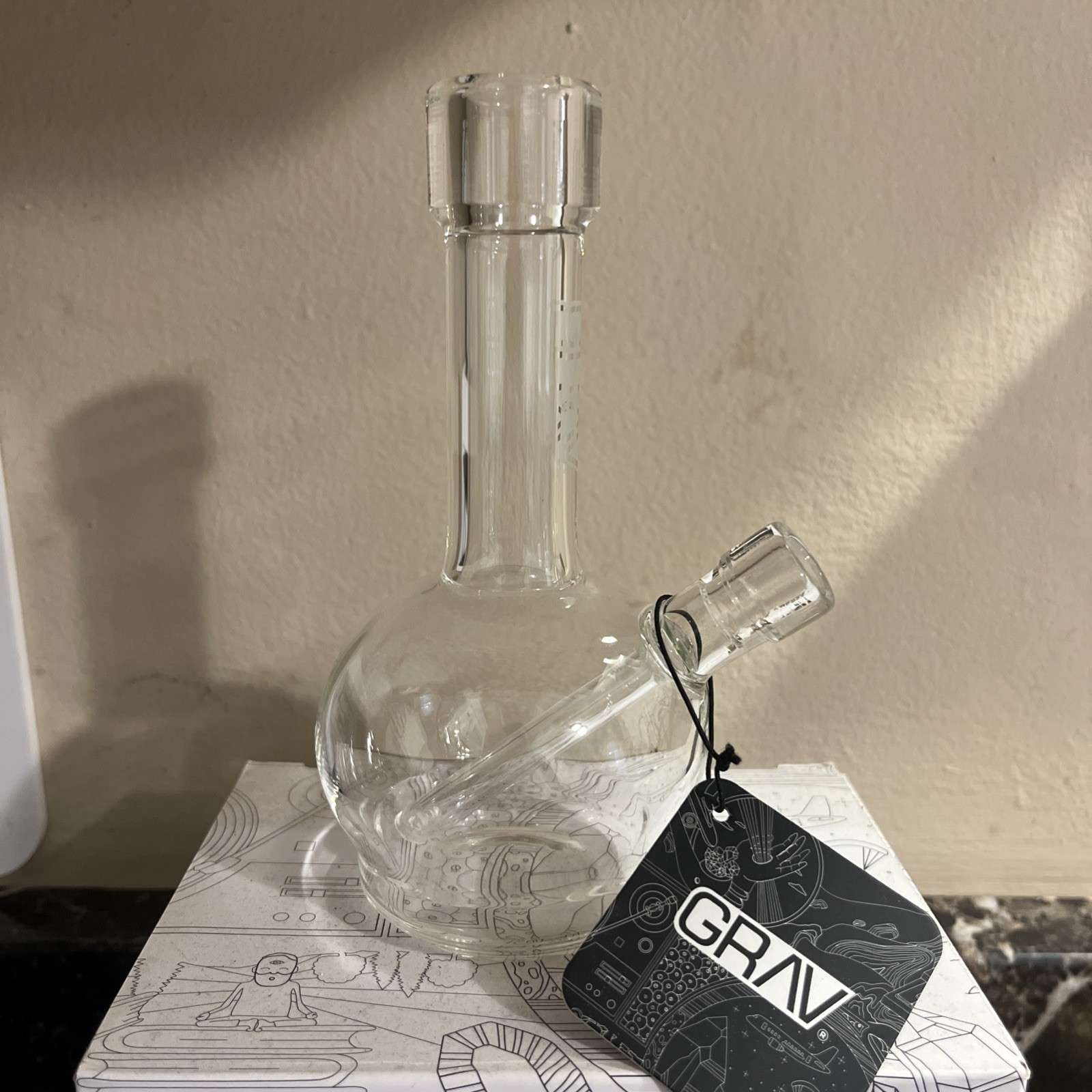 Grav® Mini Round Base BONG 6\ Grav® Mini Round Base BONG 6\