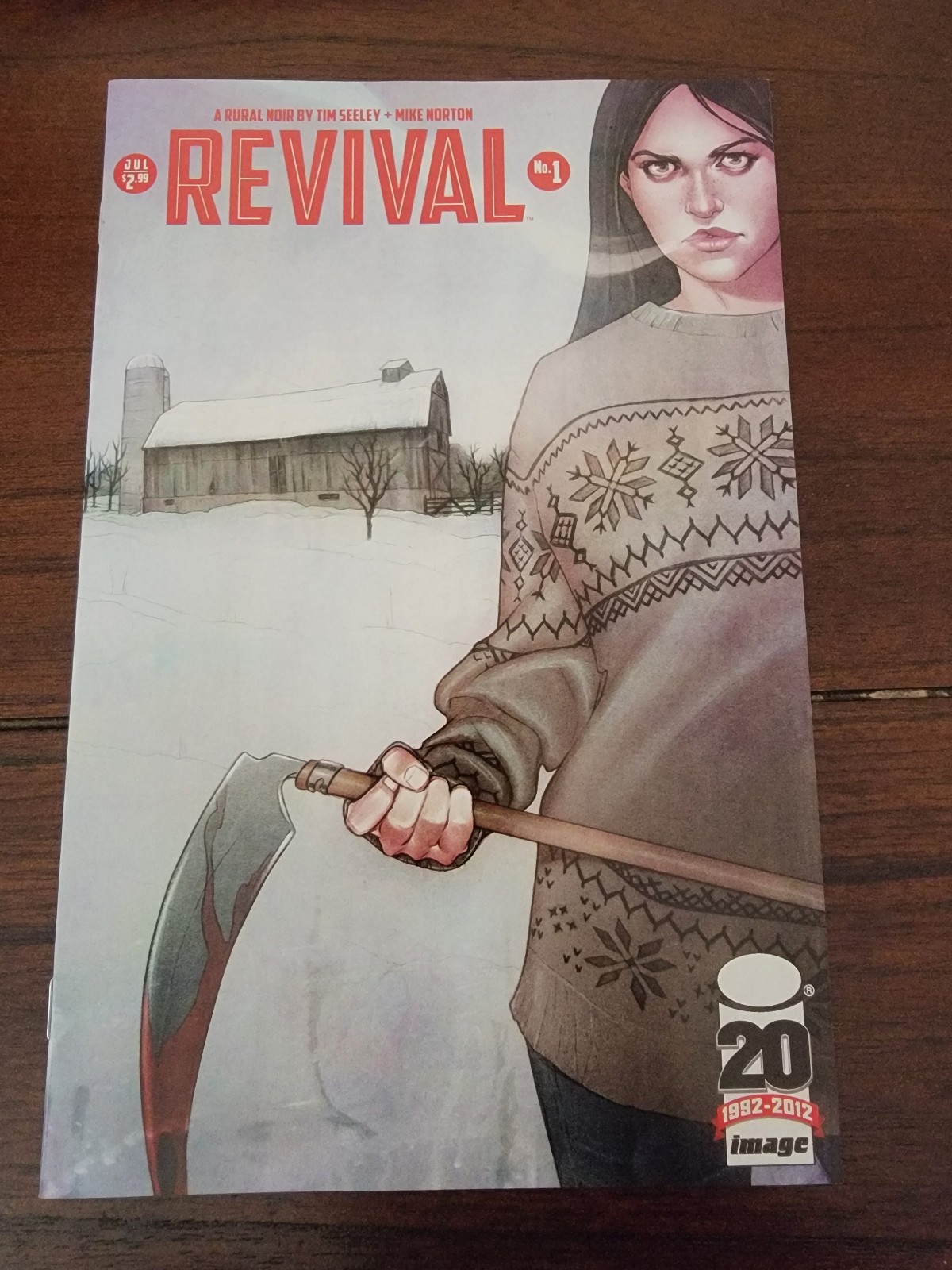 Revival #1 (Image Comics Malibu Comics July 2012)