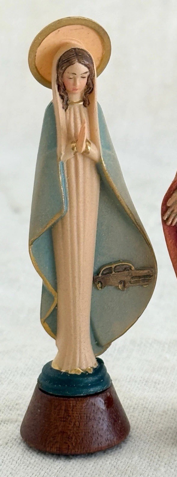 Toriart Anri made in Italy Mary figurine 3.5