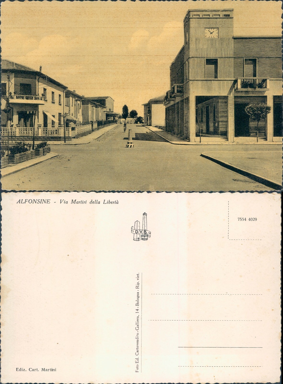 ALFONSINE MID CENTURY AND BEAUTIFUL VIEW OF THE TOWN-64162