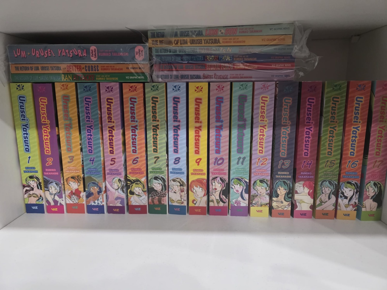 Urusei Yatsura Manga Volumes 1–17 Complete English + 9 OG PRINTS