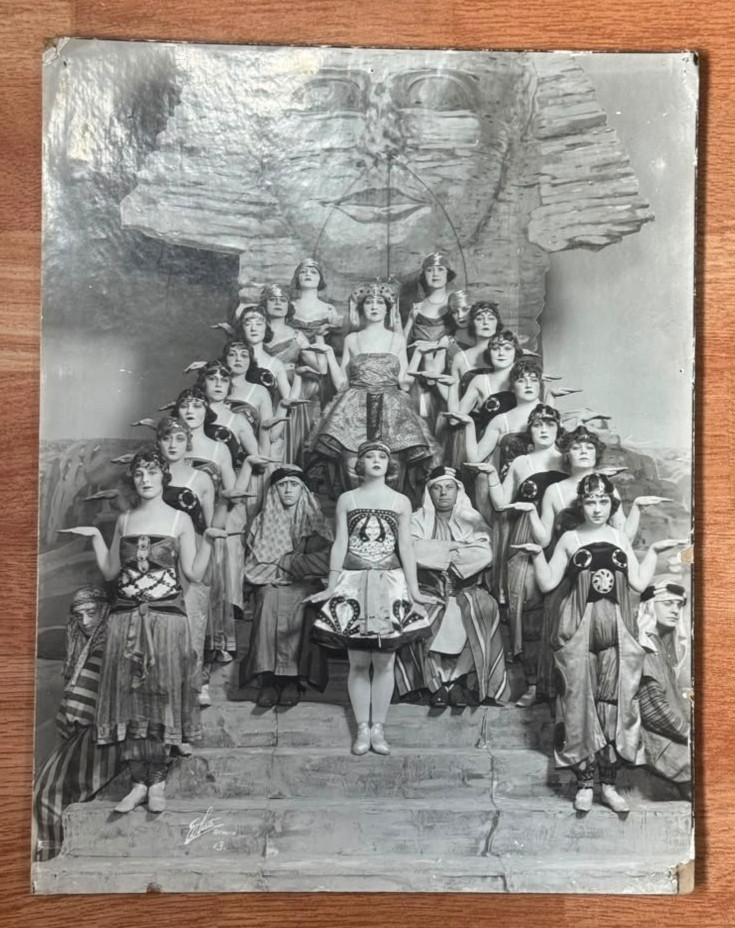 RARE VINTAGE ORIG CHEESECAKE EARL CARROLL VAUDEVILLE PORTRAIT 1920s PHOTO XXL