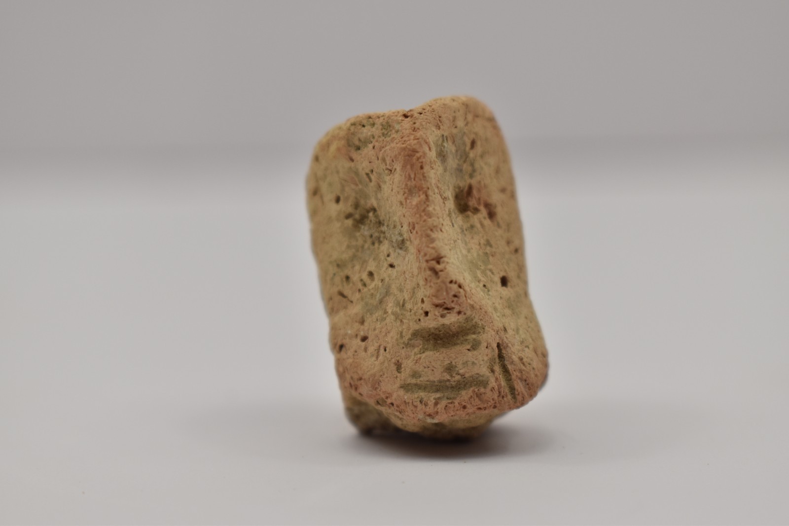 Ancient Head Face Terracotta South Arabian Ancient Head Face Terracotta South Arabian