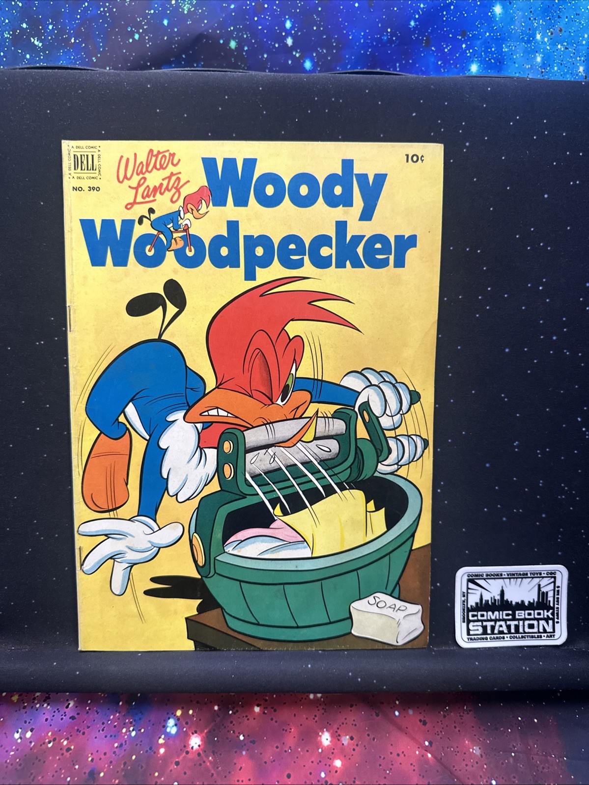 Four Color #390 1952 Dell Comics Woody Woodpecker Walter Lantz Vintage Raw CI