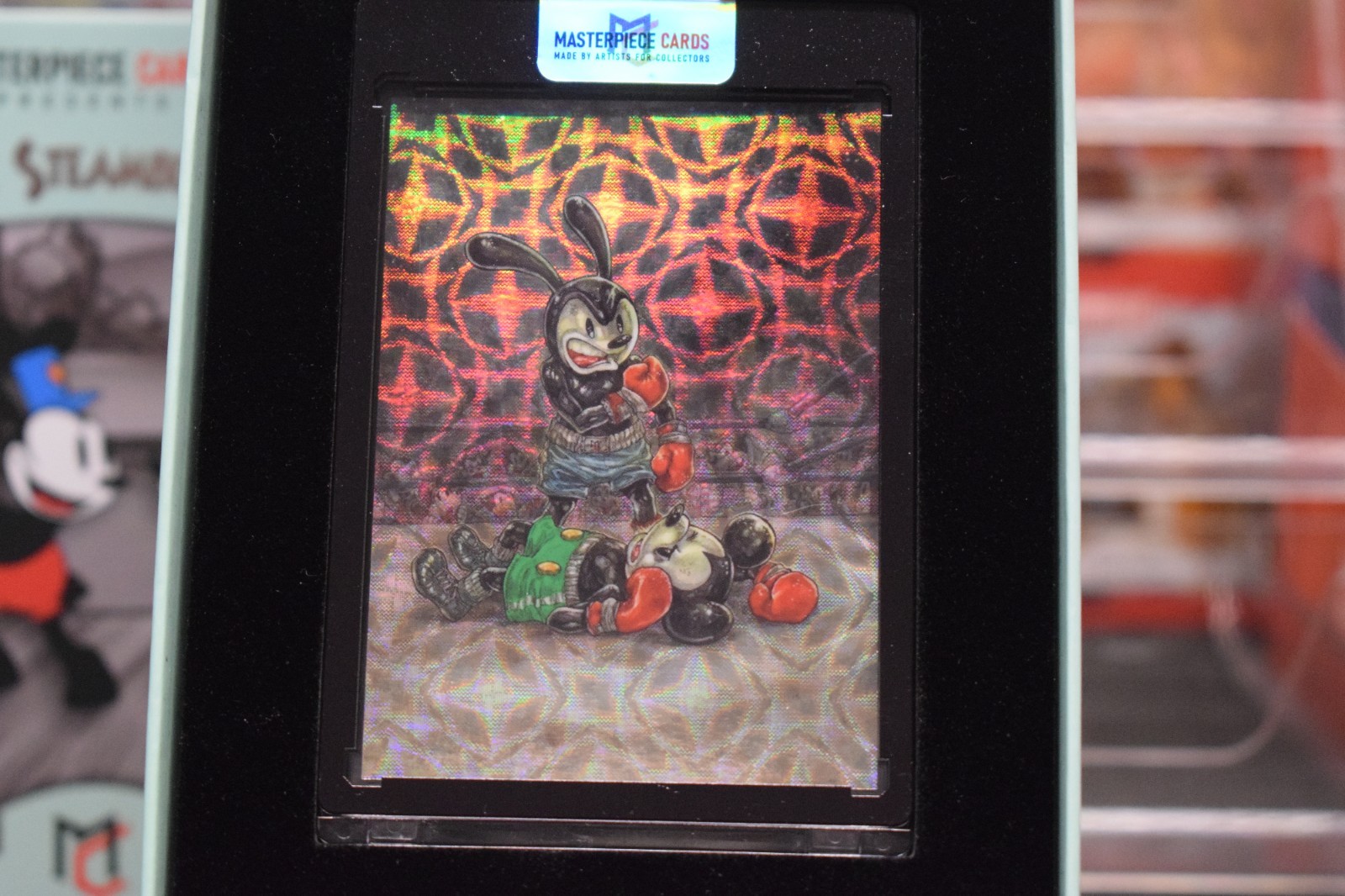 Masterpiece Cards 2026 Oswald x Steamboat The Knockout 25/25 Swirlorama OMEGA