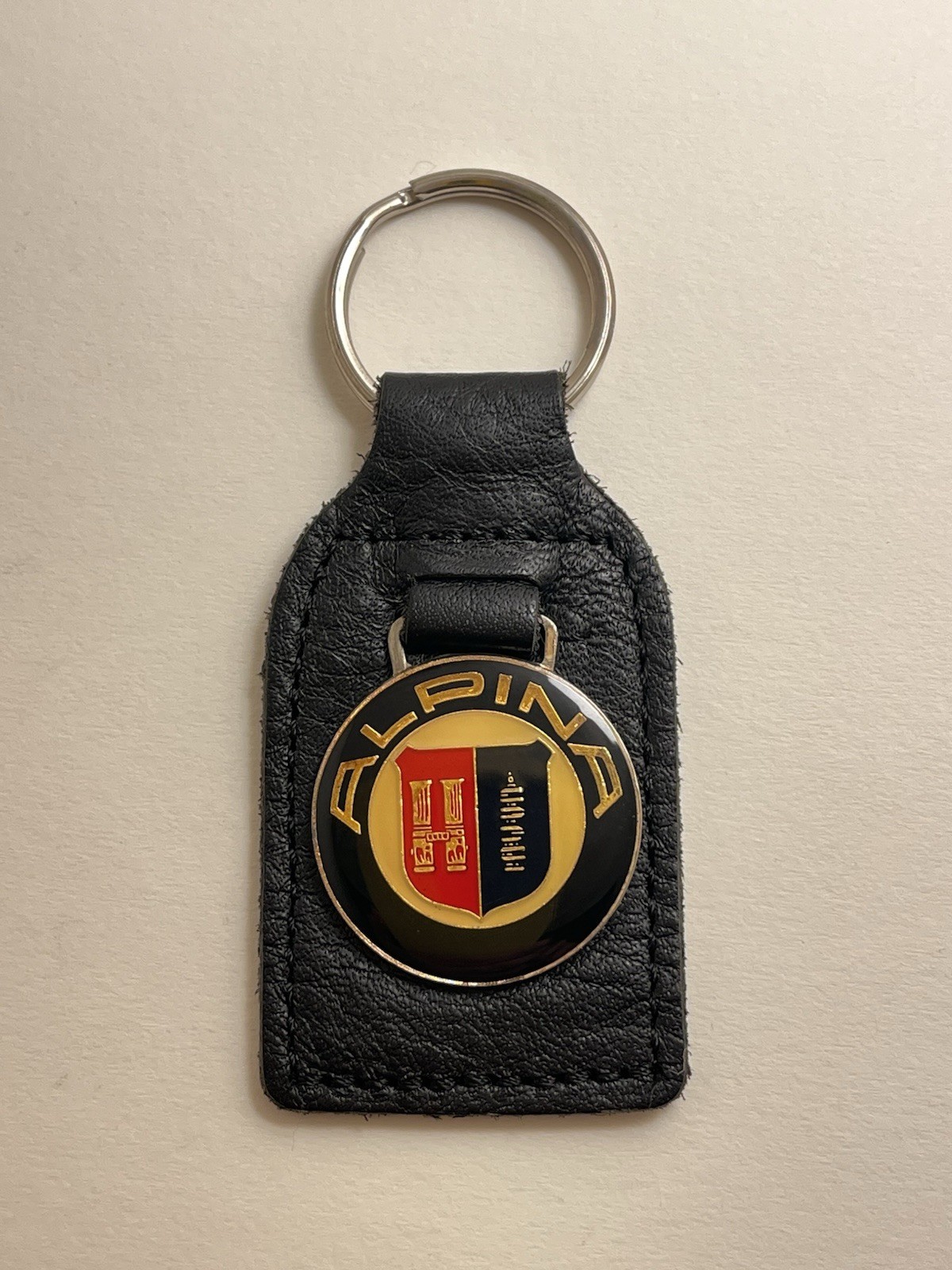 Original Vintage BMW Alpina Keyring - Early 1980s Version - Rare and Collectible Original Vintage BMW Alpina Keyring - Early 1980s Version - Rare and Collectible