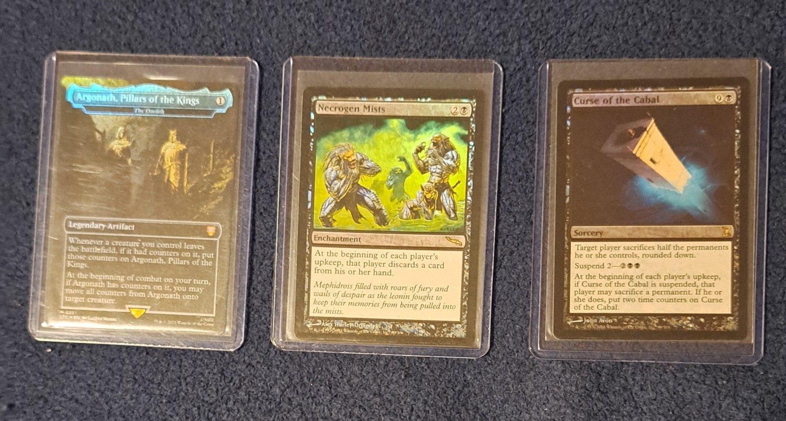 Magic 2023 MTG LTC 351 Argonath, Pillars of the Kings PLUS EXTRAS