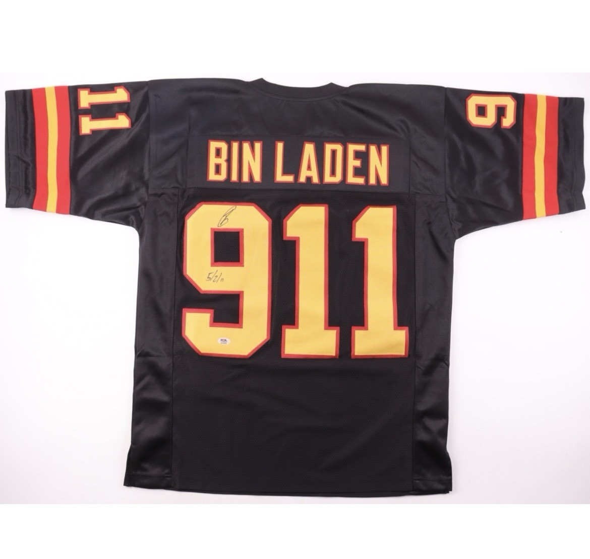 Robert O'Neill Signed 9/11 Tribute Jersey Inscribed 