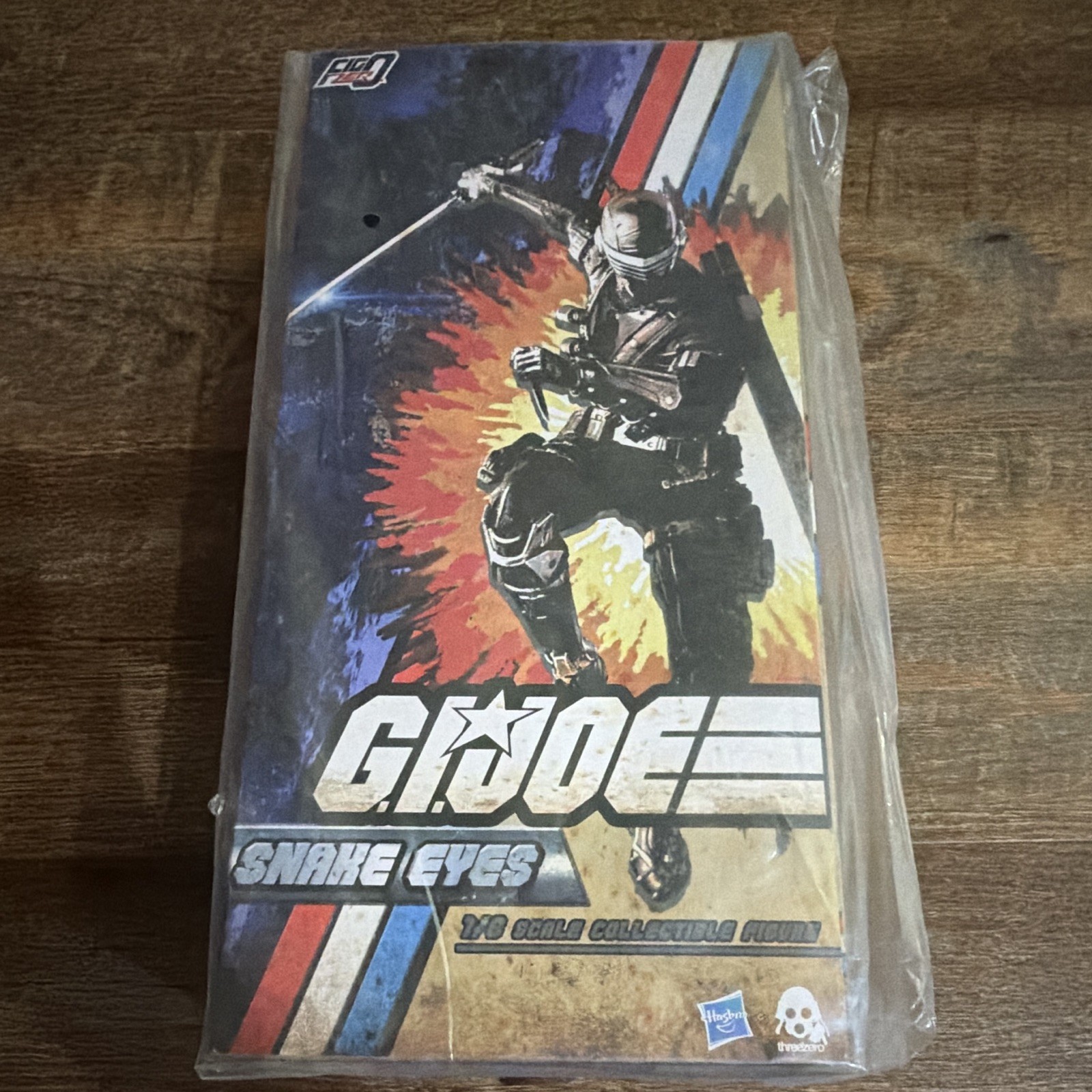 threezero G.I. Joe Snake Eyes 1/6 Scale Collectible Figure Plastic