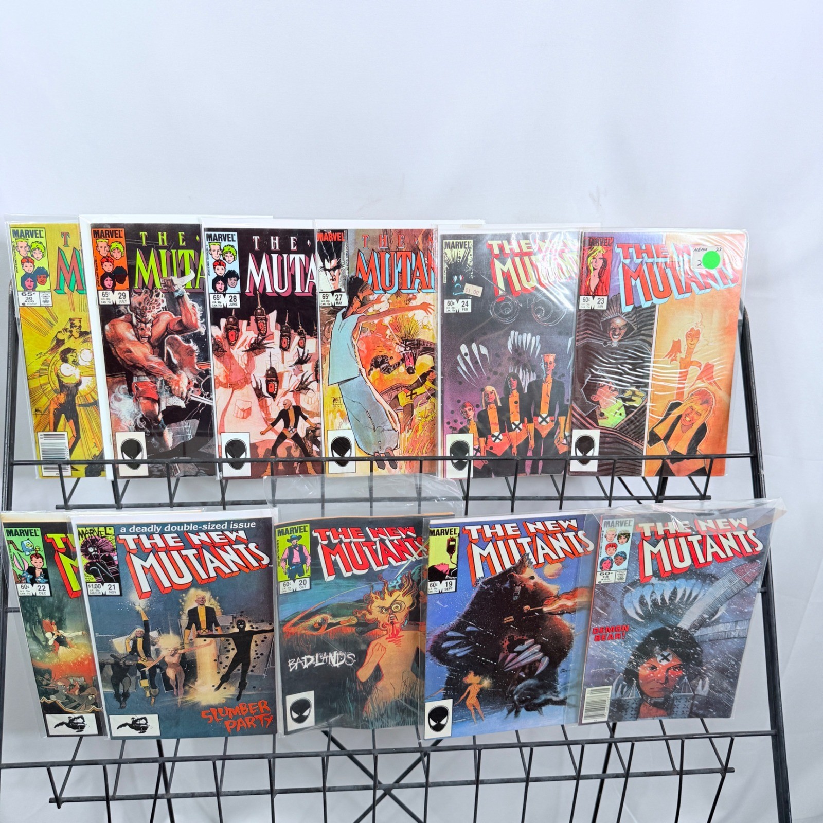 Marvel New Mutants Lot 18-24 27-30 lot Copper Age Sienkiewicz Art 1st Warlock Marvel New Mutants Lot 18-24 27-30 lot Copper Age Sienkiewicz Art 1st Warlock