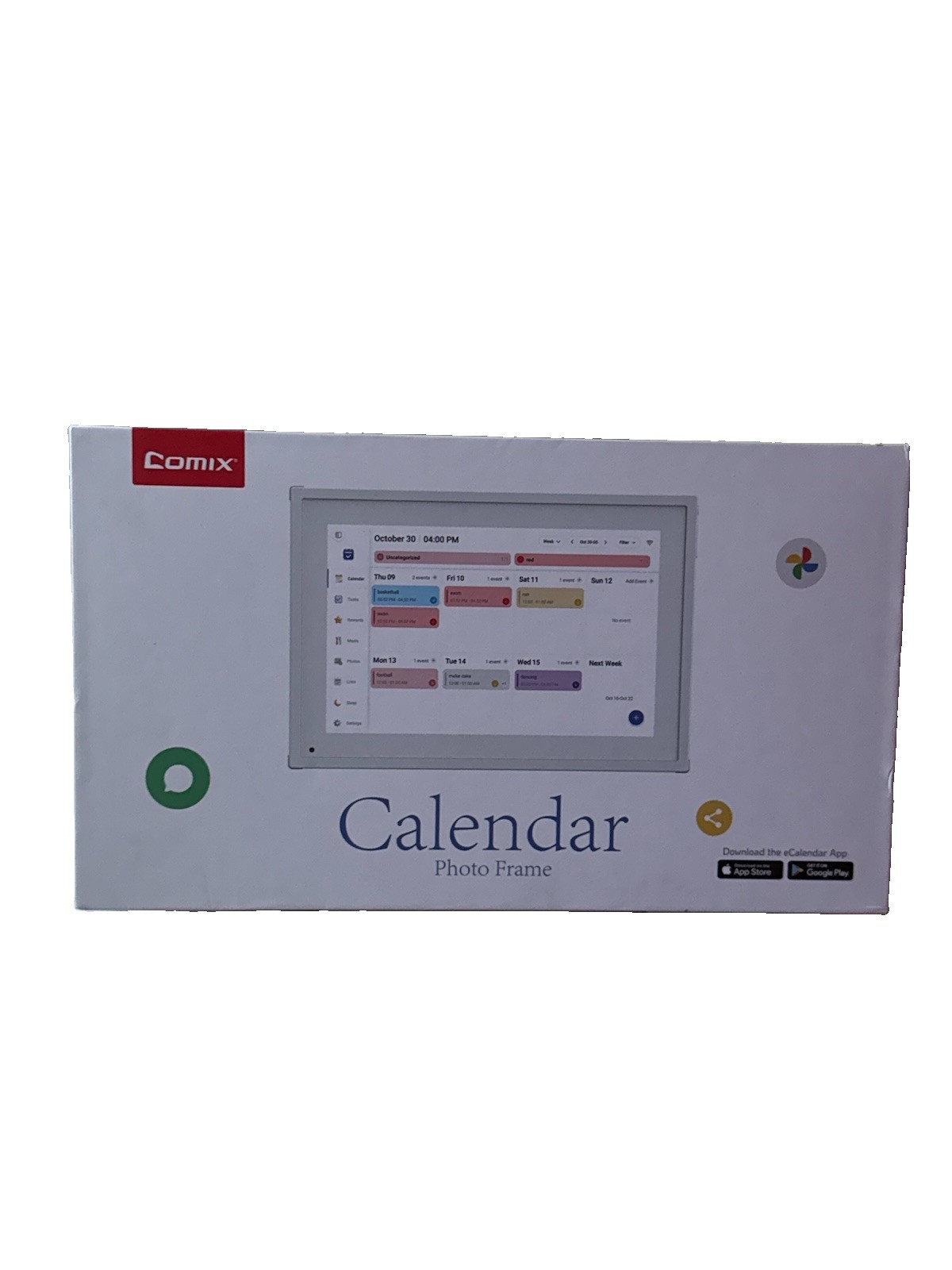 Digital Calendar, 10.1 Inch Smart Electronic Desk Calendar & Chore Chart, Touch