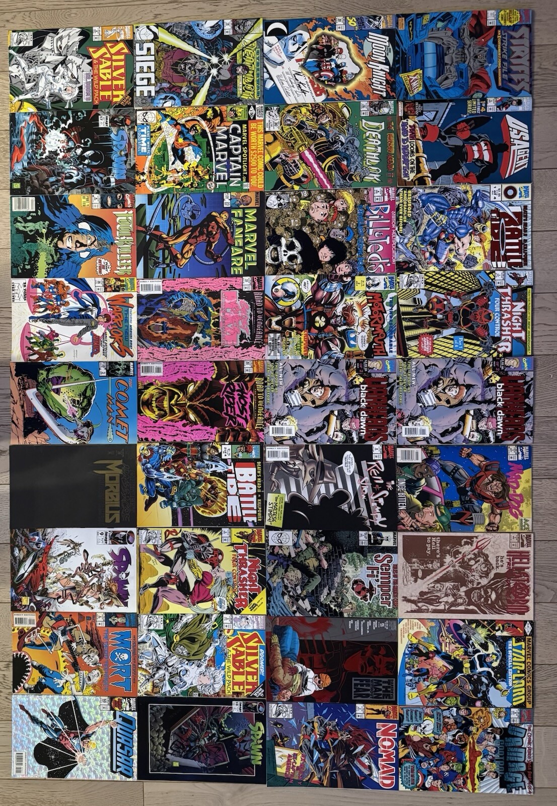 Marvel Comics Lot of 36 – Mixed Titles – Mint/Near Mint – Bagged & Boarded Marvel Comics Lot of 36 – Mixed Titles – Mint/Near Mint – Bagged & Boarded