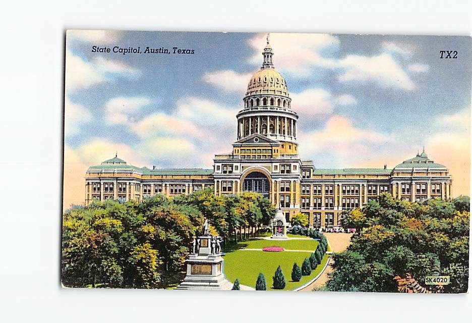 State Capitol Austin Texas USA H-55244