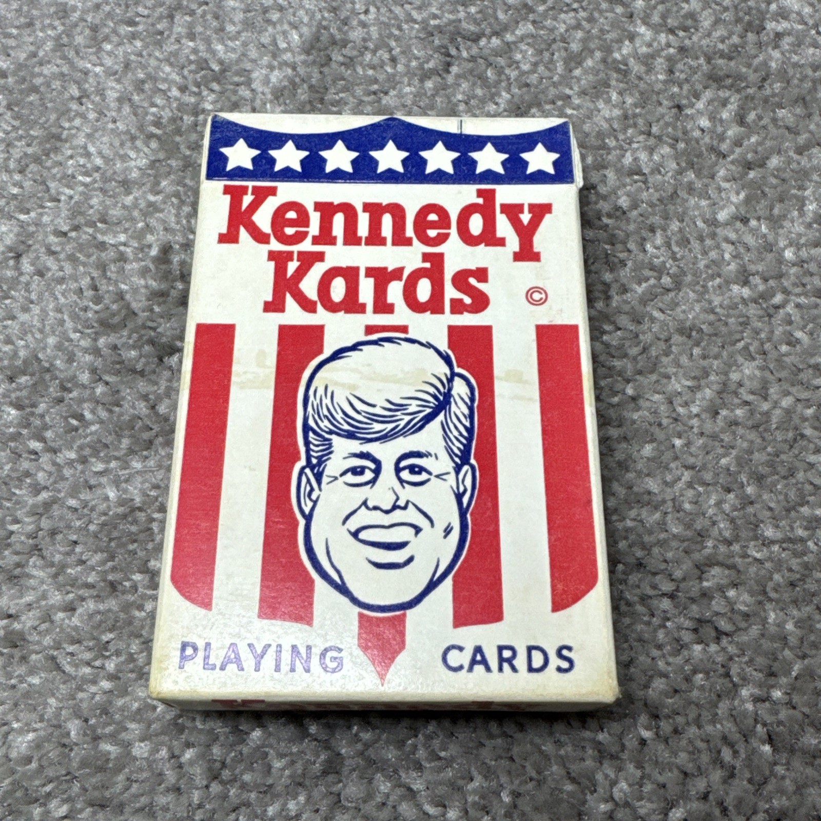 Vintage 1963 KENNEDY KARDS President John F Kennedy JFK Playing Cards EXCELLENT