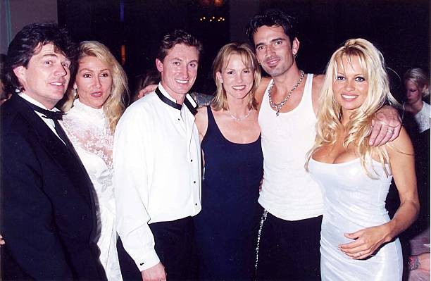David Thompson Linda Thompson Wayne Gretzky Janet Evans Tommy Lee - Old Photo