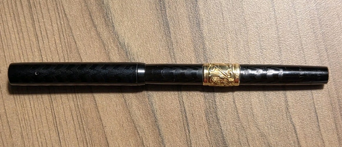 Waterman 12 1/2 Fountain Pen Eyedropper Fill Excellent Needs Nib P22