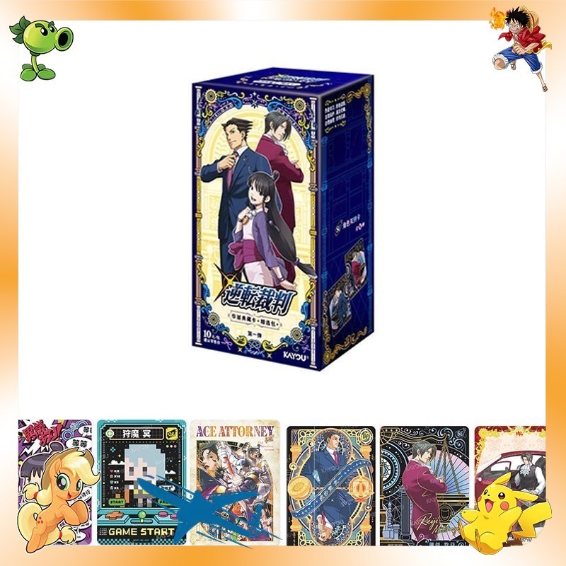 Kayou Gyakuten Saiban Game Ace Attorney Collection Trading Card Anime Box Sealed Kayou Gyakuten Saiban Game Ace Attorney Collection Trading Card Anime Box Sealed