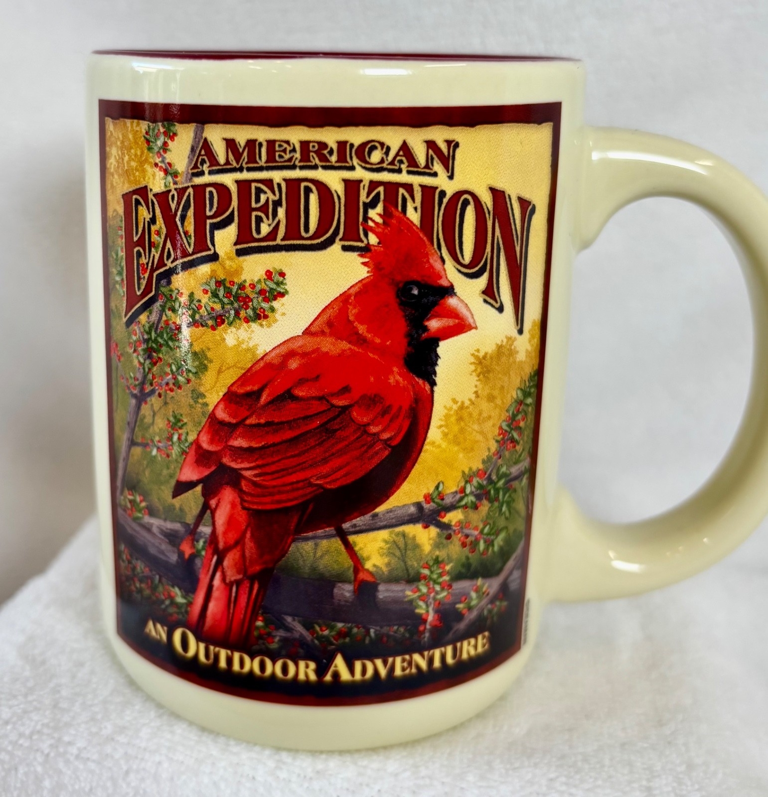 American Expedition Northern Cardinal Coffee Mug Bird Wildlife 16 oz