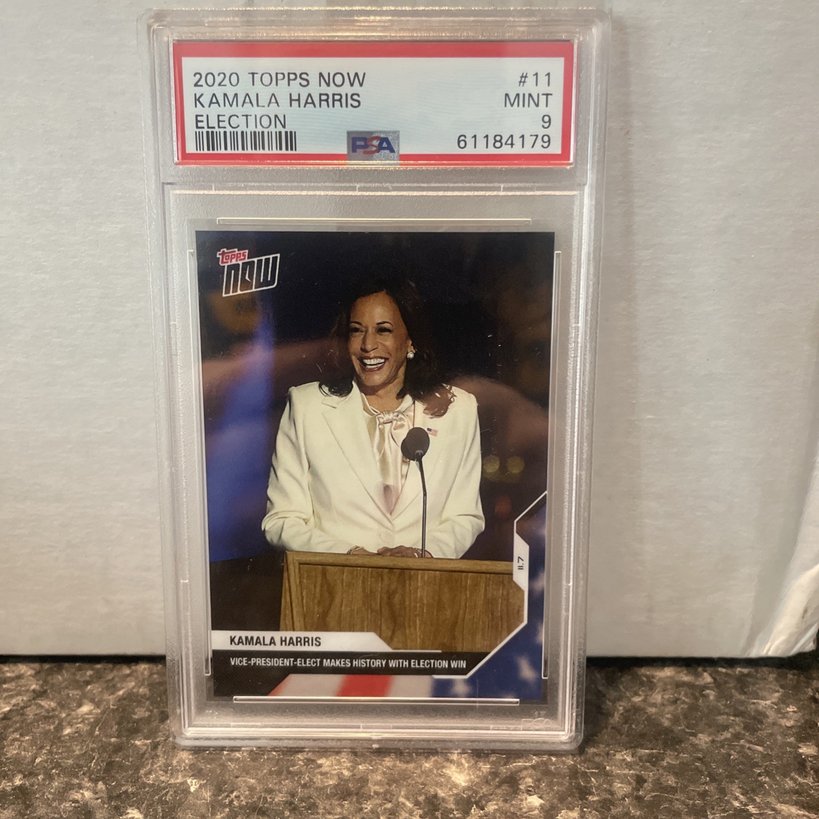 2020 Topps Now Kamala Harris USA Election #11