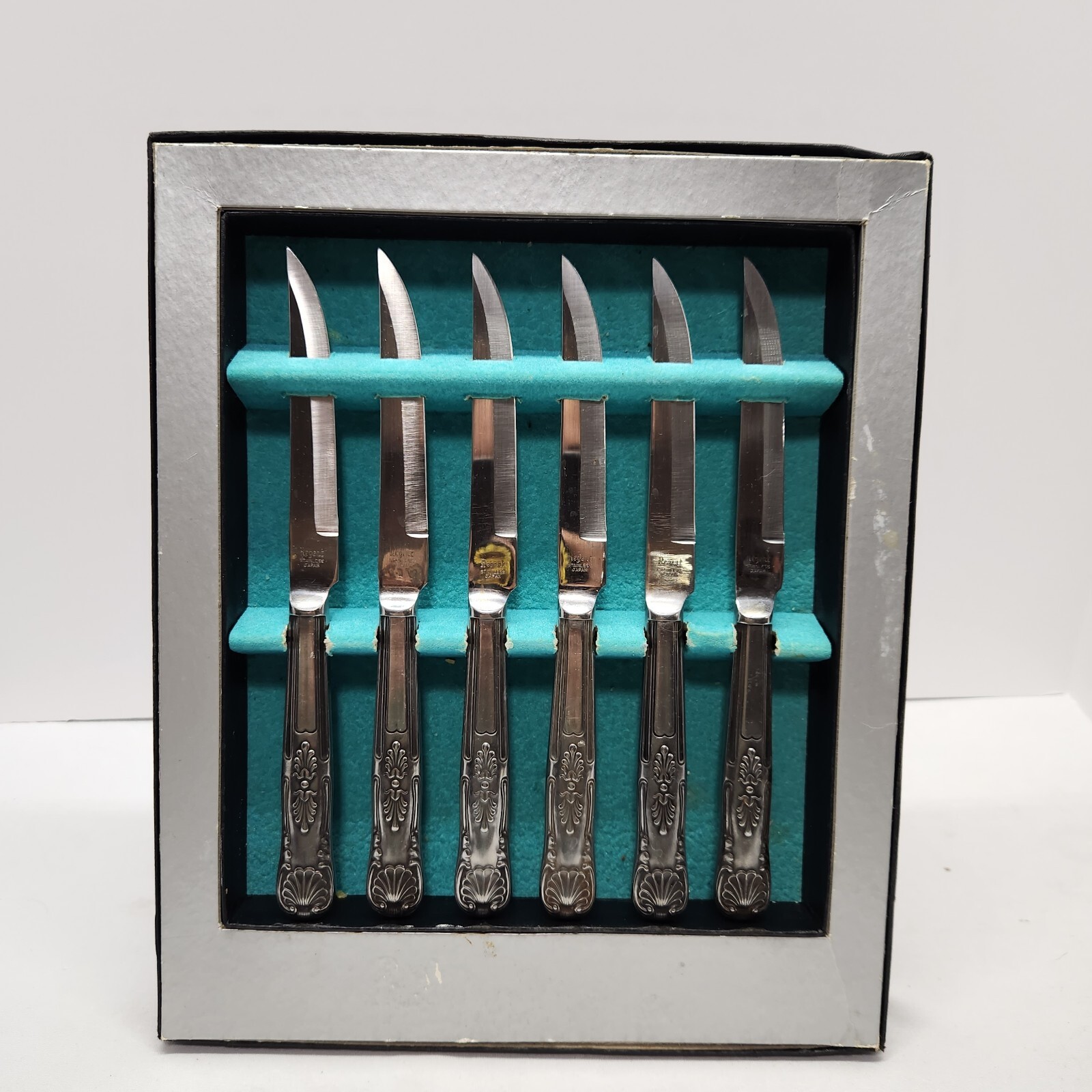 Vintage Regent 6 Steak Knives Stainless Japan