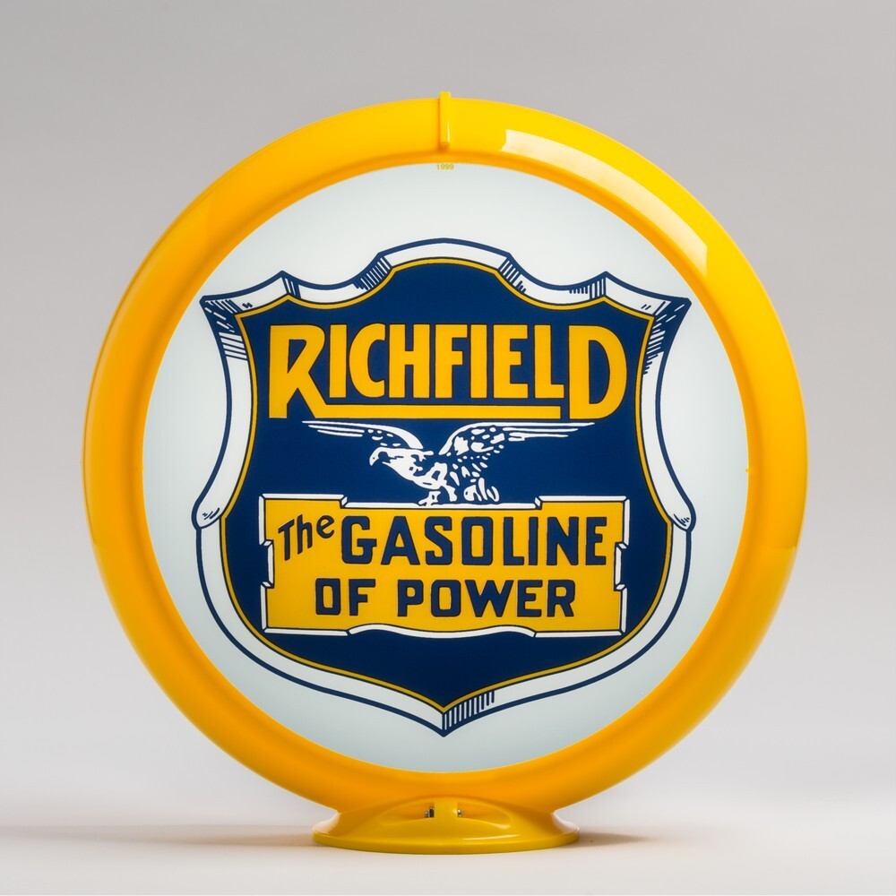 Richfield Gasoline of Power Gas Pump Globe 13.5\