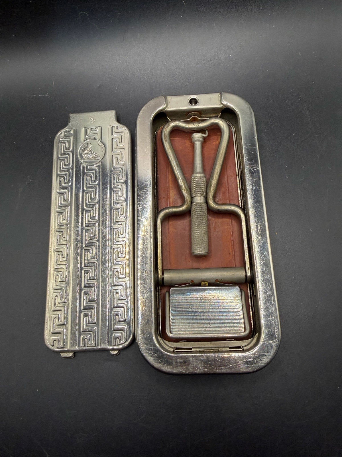 Vintage Rolls Razor Imperial No 2 Safety Razor Case Sheffield Steel England